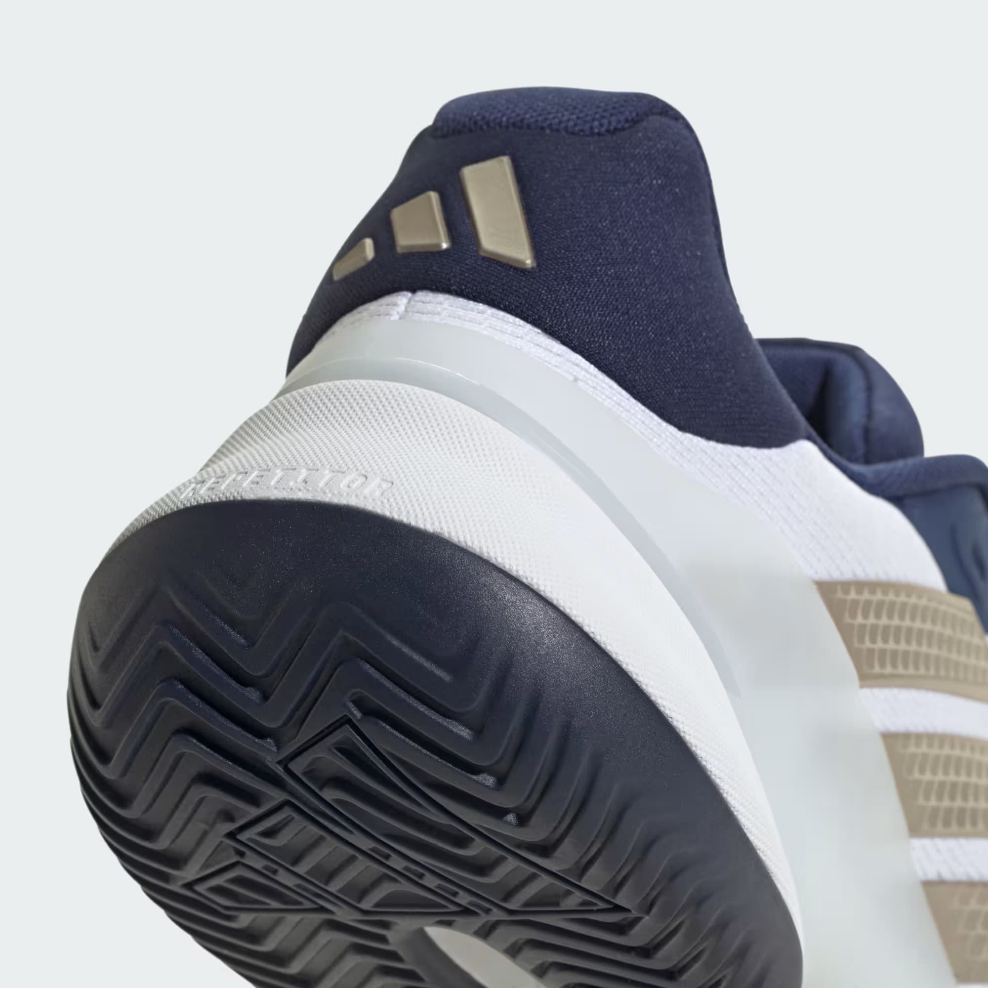 کفش تنیس مردانه آدیداس ADIDAS Barricade 14 Tennis Shoes – سفید/سرمه ای — تصویر ۸