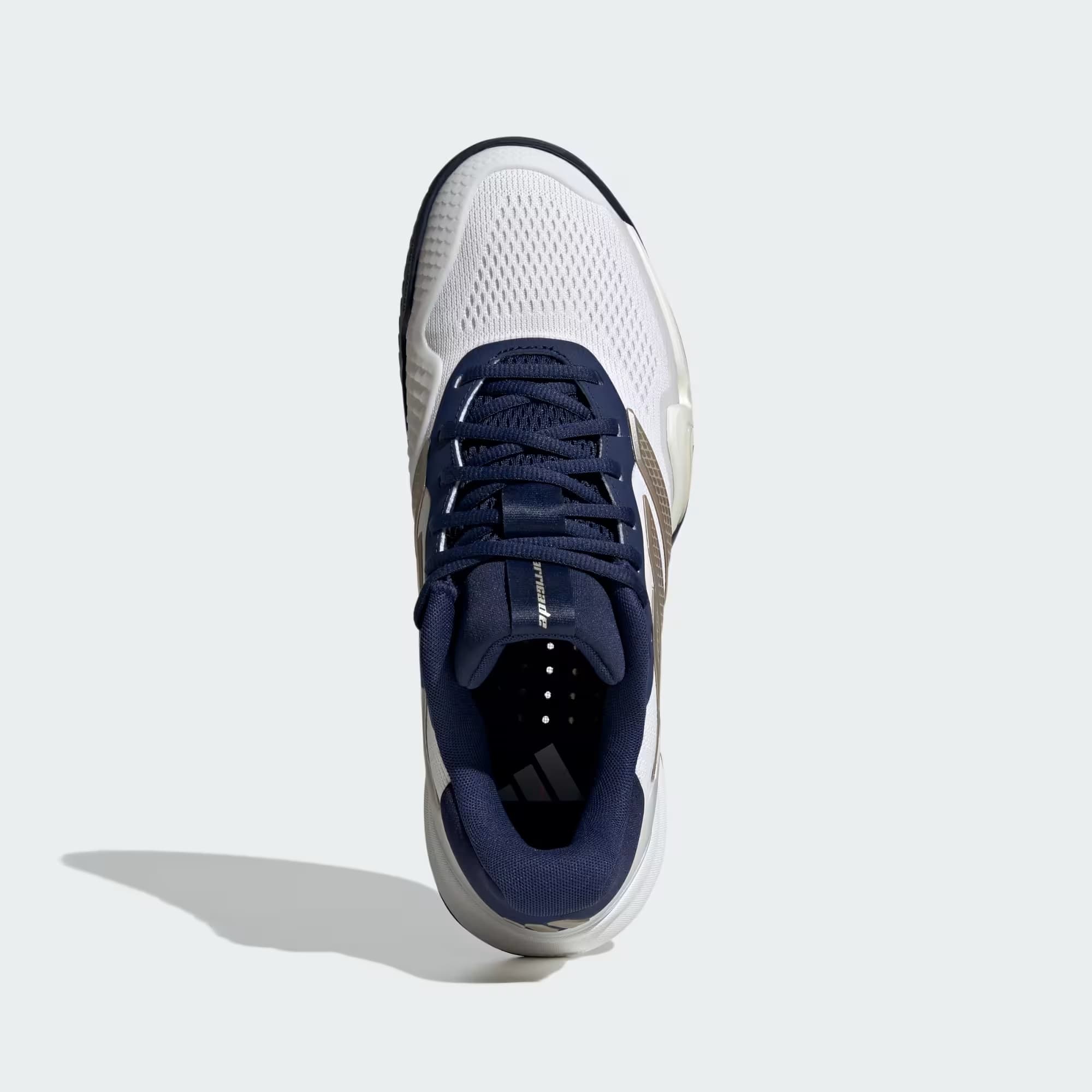 کفش تنیس مردانه آدیداس ADIDAS Barricade 14 Tennis Shoes – سفید/سرمه ای — تصویر ۷