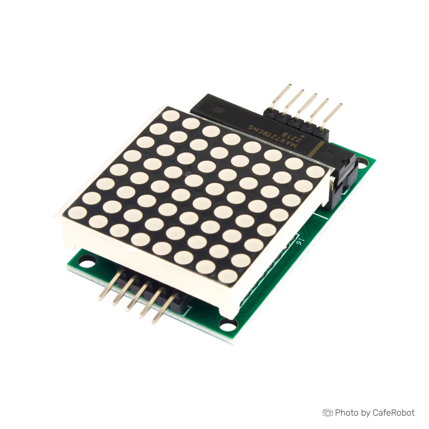 ماژول صفحه نمایش LED ماتریسی 8X8 تگ رنگ دارای چیپ درایور MAX7219 — تصویر ۲