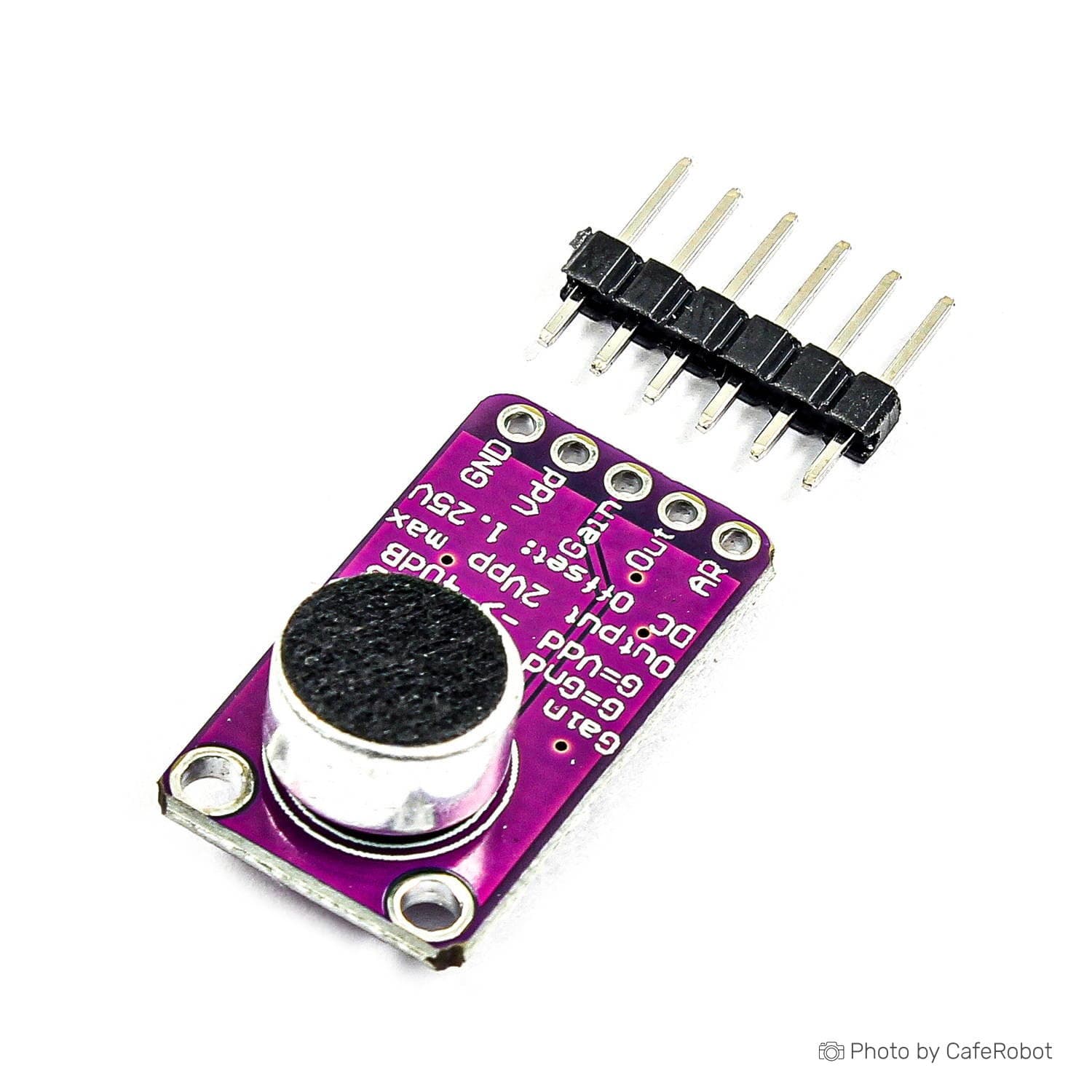 ماژول آمپلی فایر میکروفن AGC MAX9814 — تصویر ۵