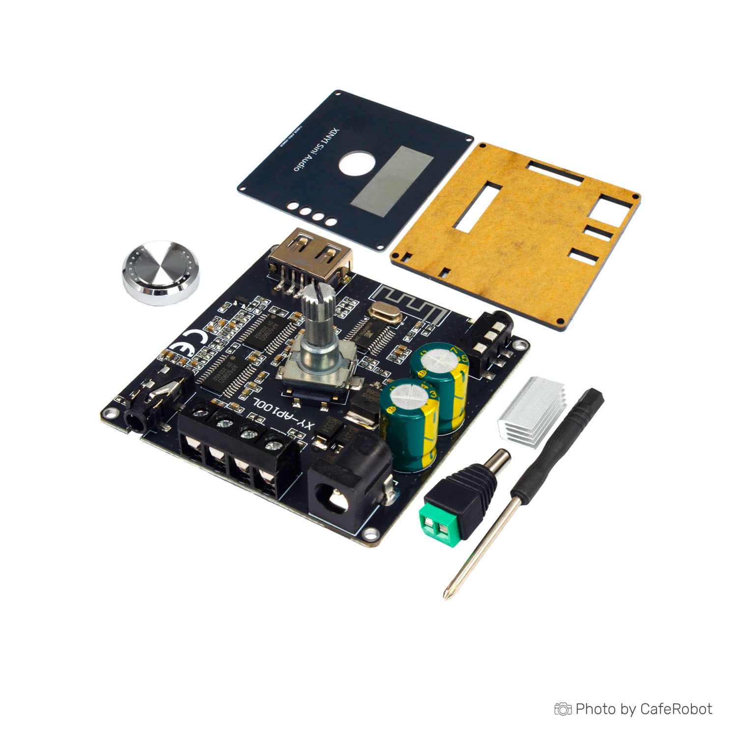 ماژول آمپلی فایر 2×100 وات HIFI مدل Sinilink XY-AP100 — تصویر ۶