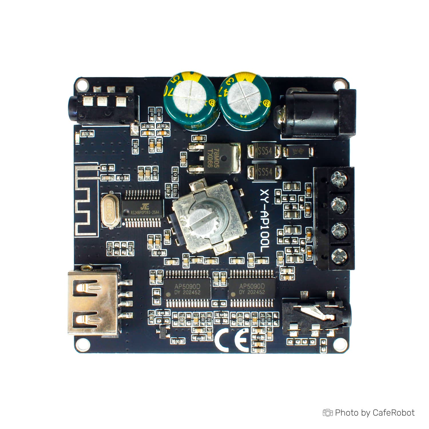 ماژول آمپلی فایر 2×100 وات HIFI مدل Sinilink XY-AP100 — تصویر ۴
