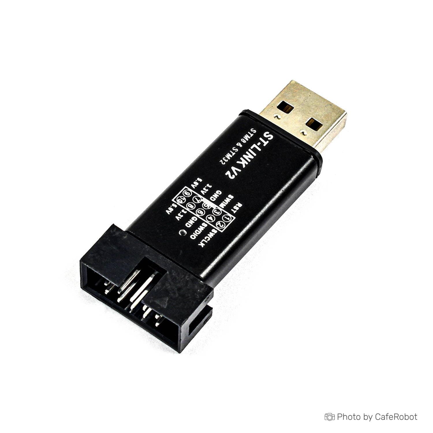 پروگرامر ST-Link V2 ویژه بردهای STM8 و STM32 — تصویر ۲