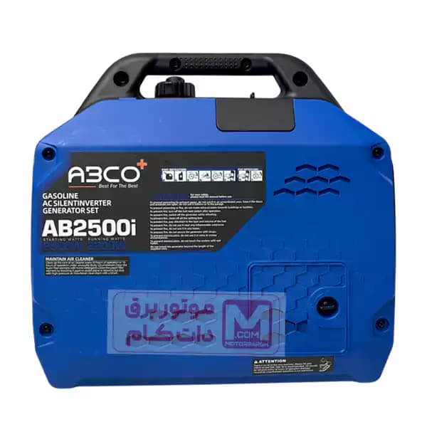 موتور برق سایلنت کیفی آبکو 2.5 کیلو وات مدل AB2500i — تصویر ۳