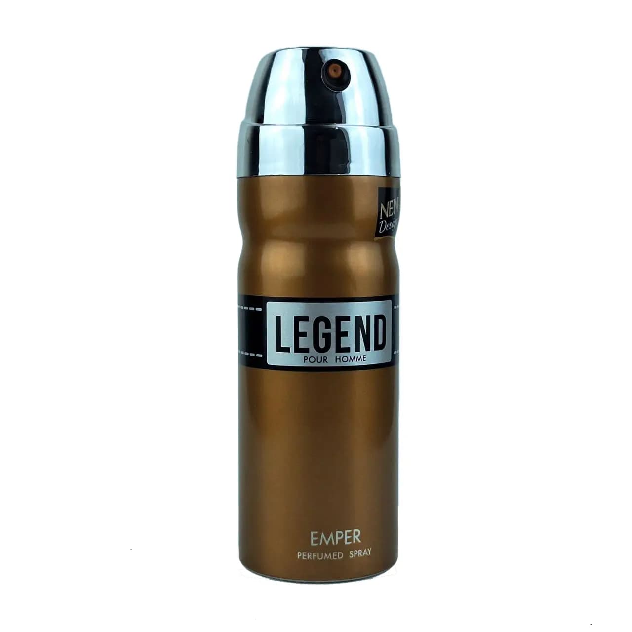 اسپری بدن امبر مدل لجند LEGEND قهوه ای