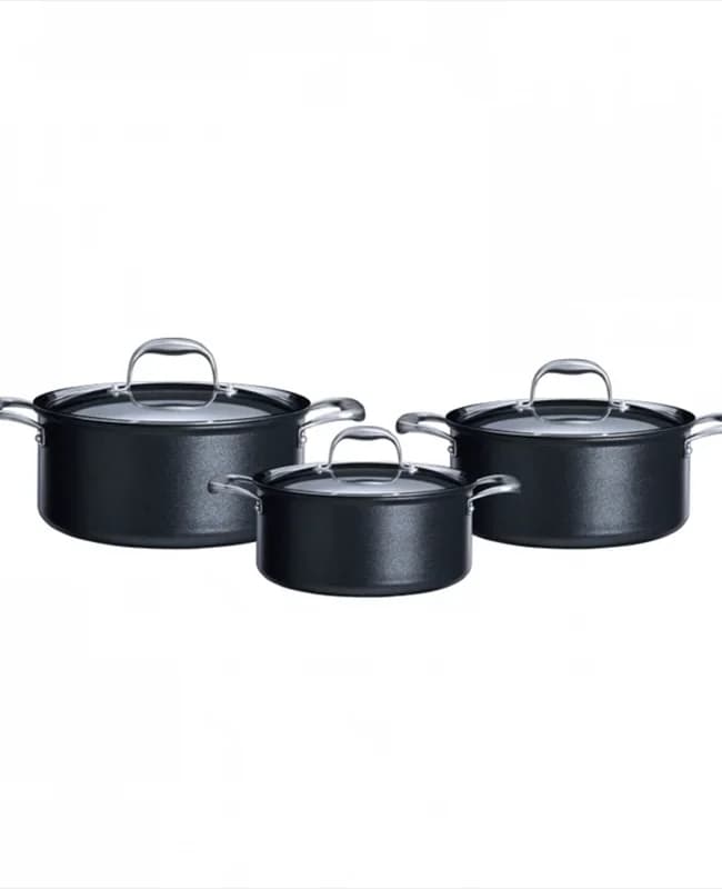 سرویس قابلمه 6 پارچه کاراجا(بیو الماس میدی)کد 502000232 — تصویر ۳