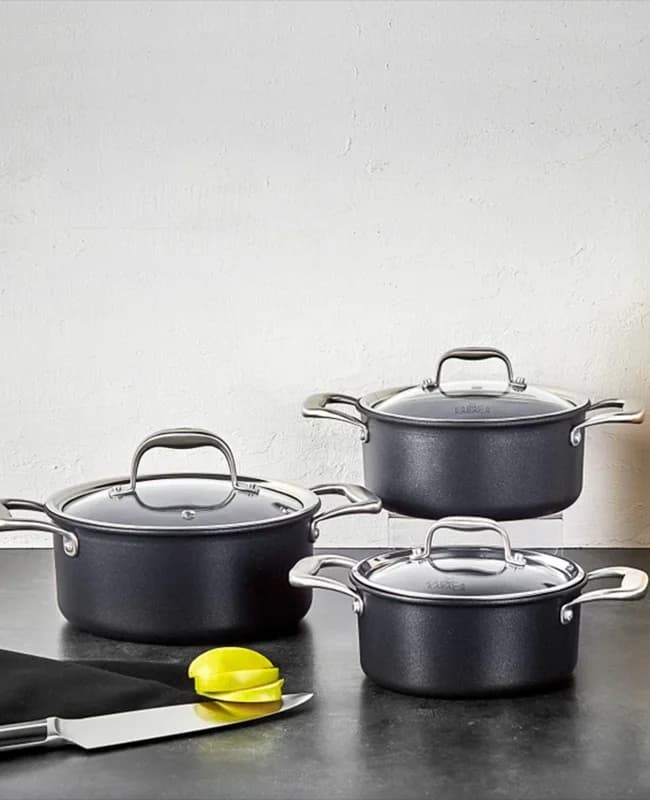 سرویس قابلمه 6 پارچه کاراجا(بیو الماس میدی)کد 502000232 — تصویر ۲