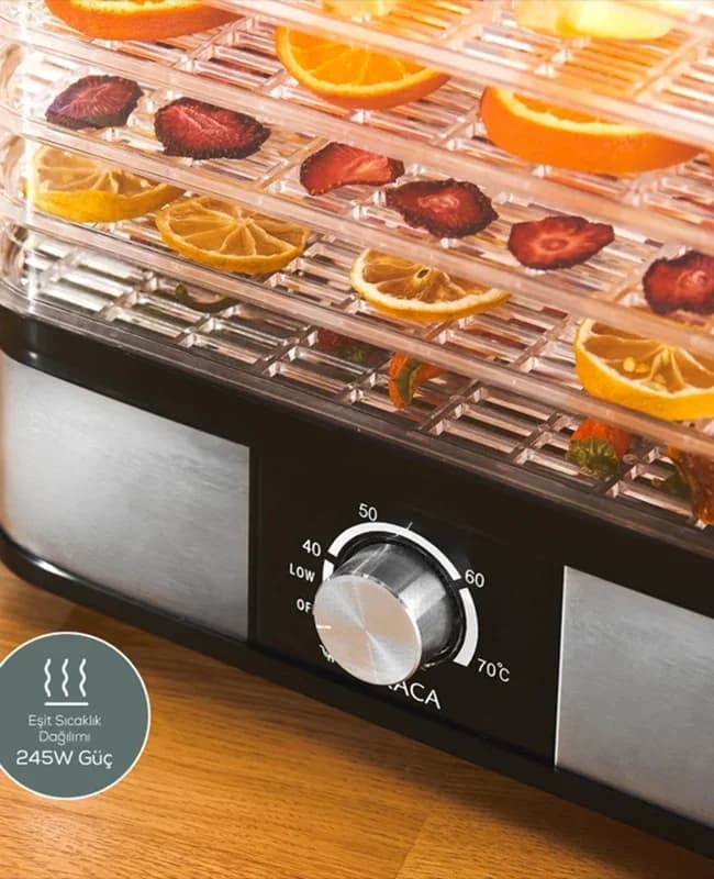 میوه و سبزی خشک کن کاراجا کد 502000190 — تصویر ۲