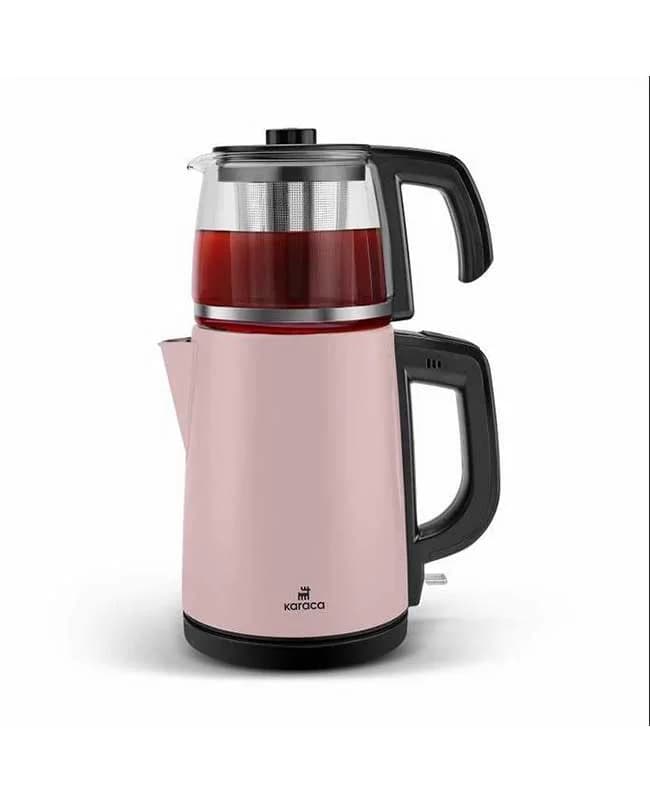 چای ساز یاسی کیهانی وقوری شیشه ای کاراجا کد 502000515