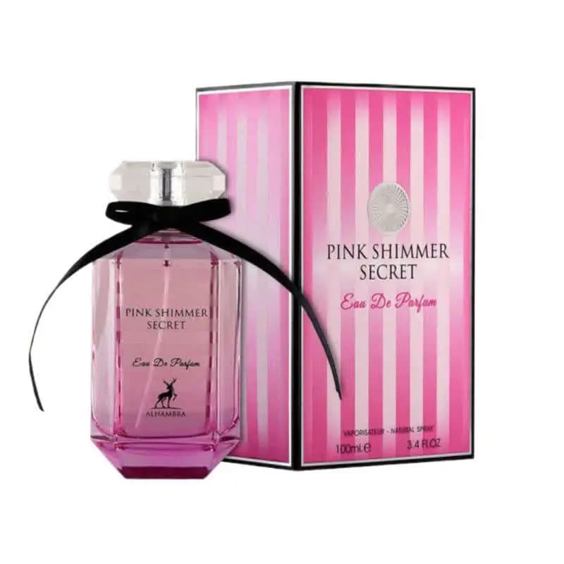 عطر ( ادکلن ) الحمبرا مدل ویکتوریا سکرت بامبشل | PINK SHIMMER SECRET