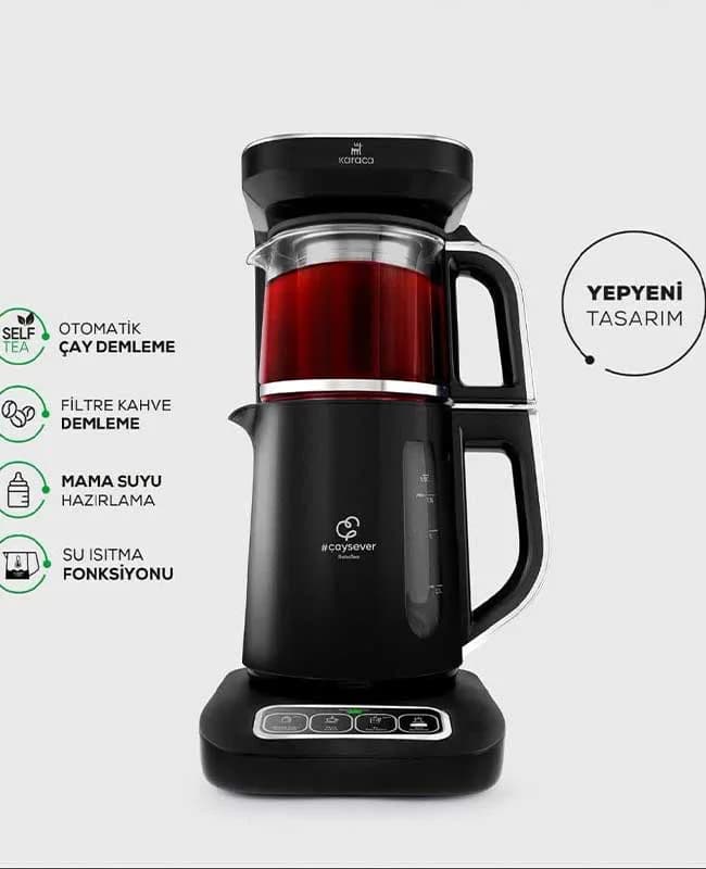چای و قهوه ساز رباتیک کروم کاراجا کد 502000373 — تصویر ۲