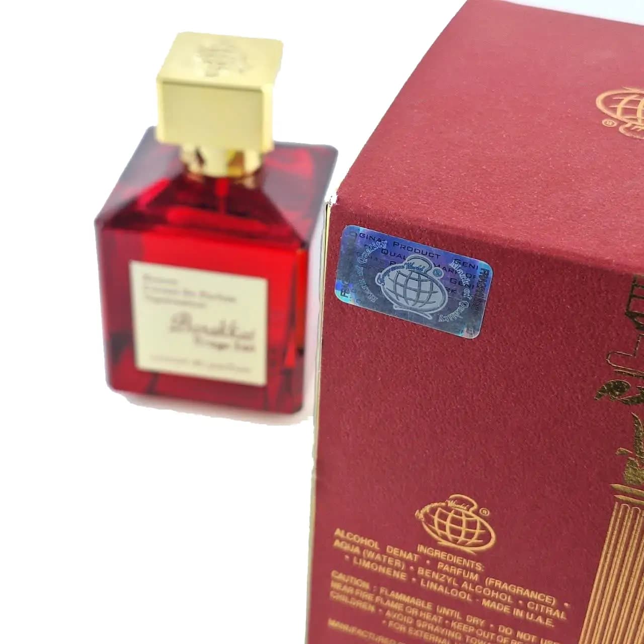 عطر ( ادکلن )فرگرانس مدل باکارات رژ | Baccarat Rouge 540 — تصویر ۳