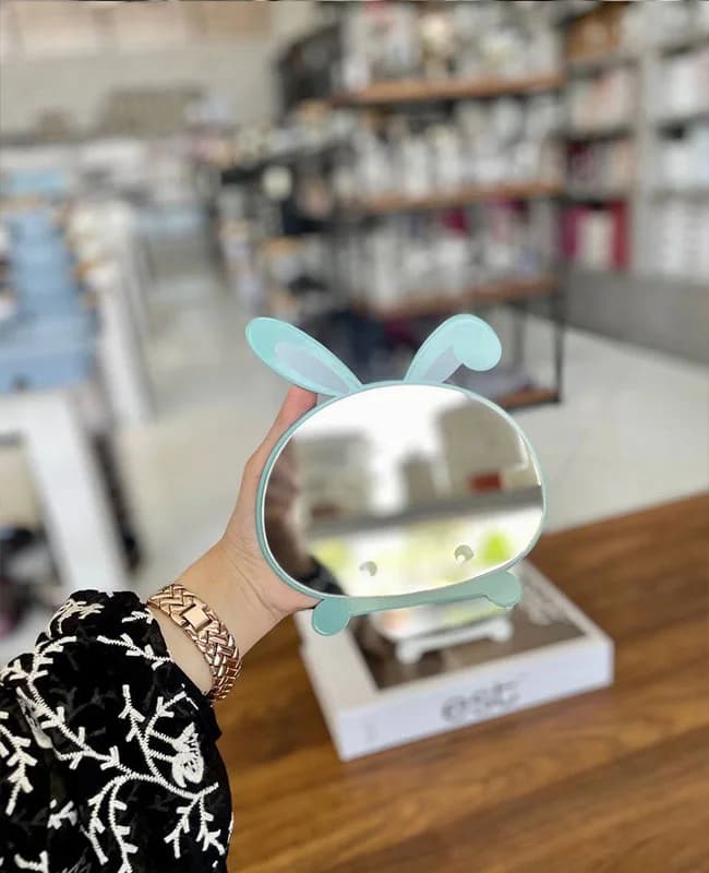 آینه رومیزی فانتزی وارداتی کد KIT-134 — تصویر ۳