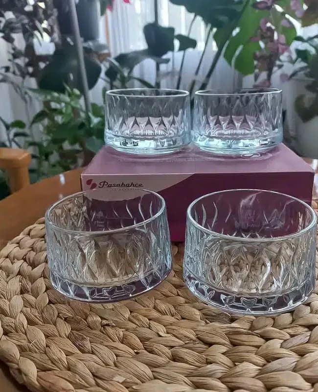 پیاله پاشاباغچه طرح لیفی (Leafy) ست ۴ عددی کد ۵۳۰۱۶۶ — تصویر ۲