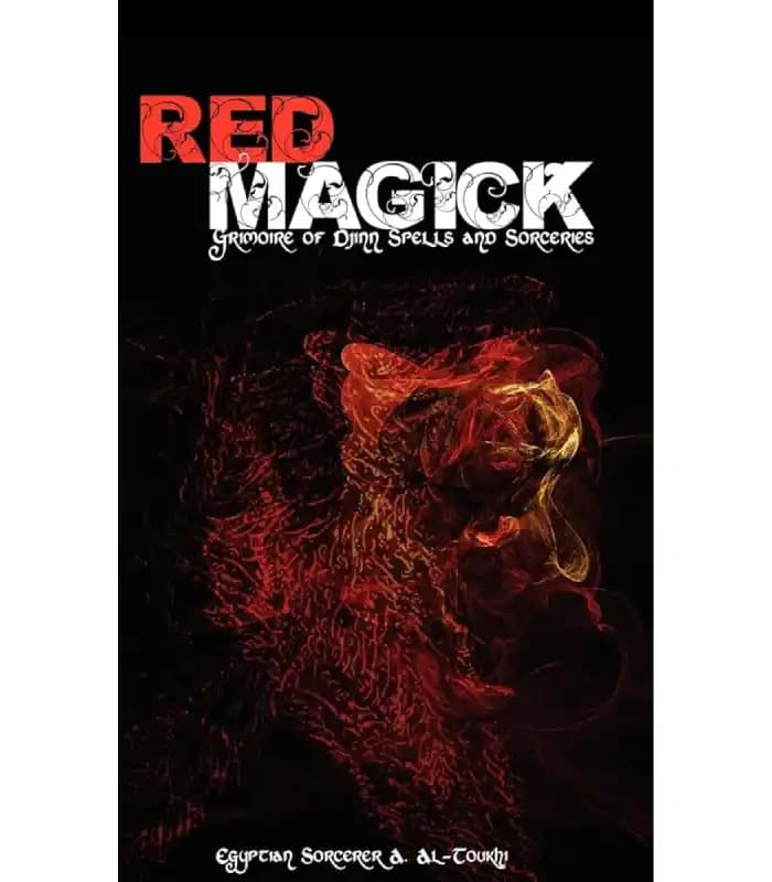 کتاب Red Magick: Grimoire of Djinn Spells and Sorceries (جادوی سرخ: گریموار طلسمها و جادوهای جن) اثر احمد التوخی | نسخه انگلیسی PDF
