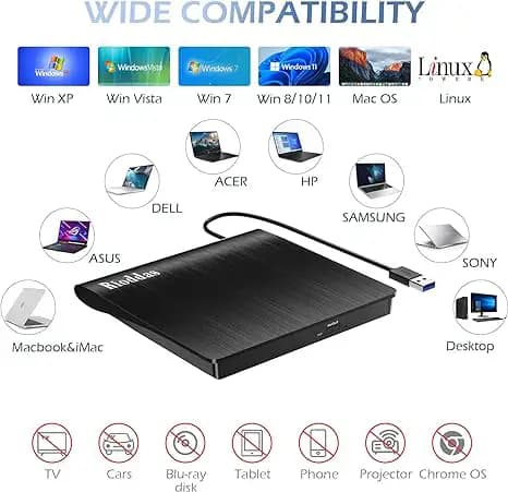 دی وی دی رایتر اکسترنال RIODDAS مدل BT638 — تصویر ۳