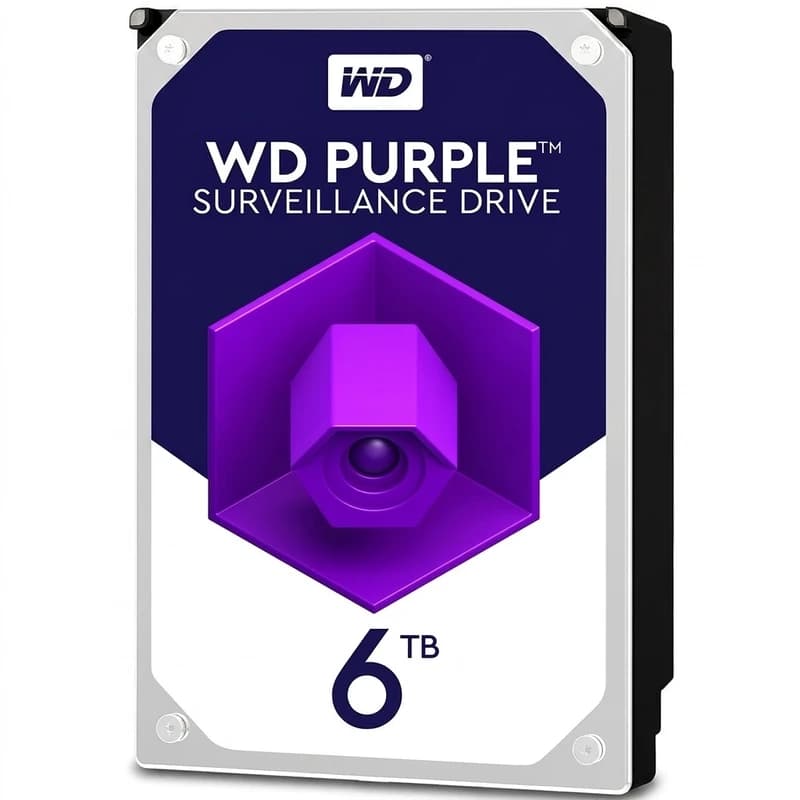 هارد وسترن دیجیتال بنفش Western Digital ۶ ترابایت شرکتی
