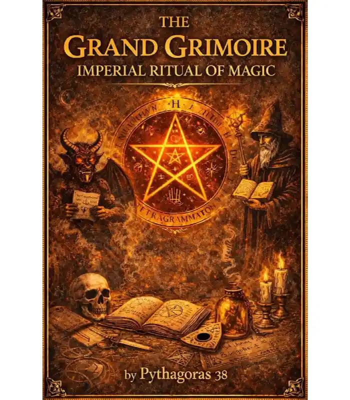 کتاب The Grand Grimoire or Imperial Ritual of Magic (گریموار اعظم یا آیین امپراتوری جادو) اثر پیتاگوراس ۳۸ | نسخه انگلیسی PDF
