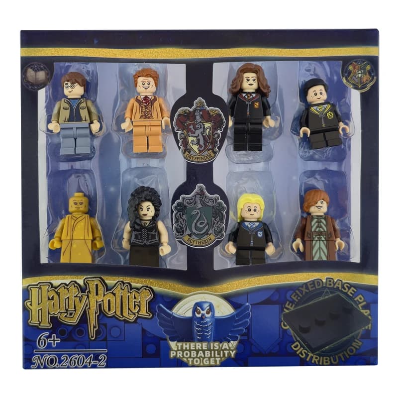 مینی فیگور هری پاتر Harry Potter Series مجموعه 8 عددی ارتفاع 4.5 سانت کد B8502 — تصویر ۲