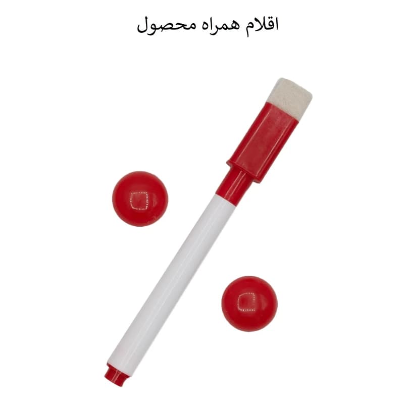 تخته وایت برد طرح اسپایدرمن سایز 30×20 سانتی متر به همراه ماژیک و آهنربا مجموعه 4 عددی کد WS266 — تصویر ۲