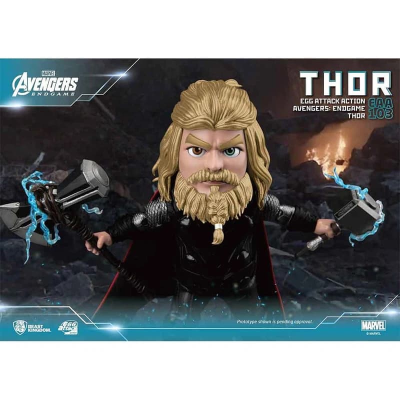 اکشن فیگور مدل ثور طرح End Game کد TE900 — تصویر ۶