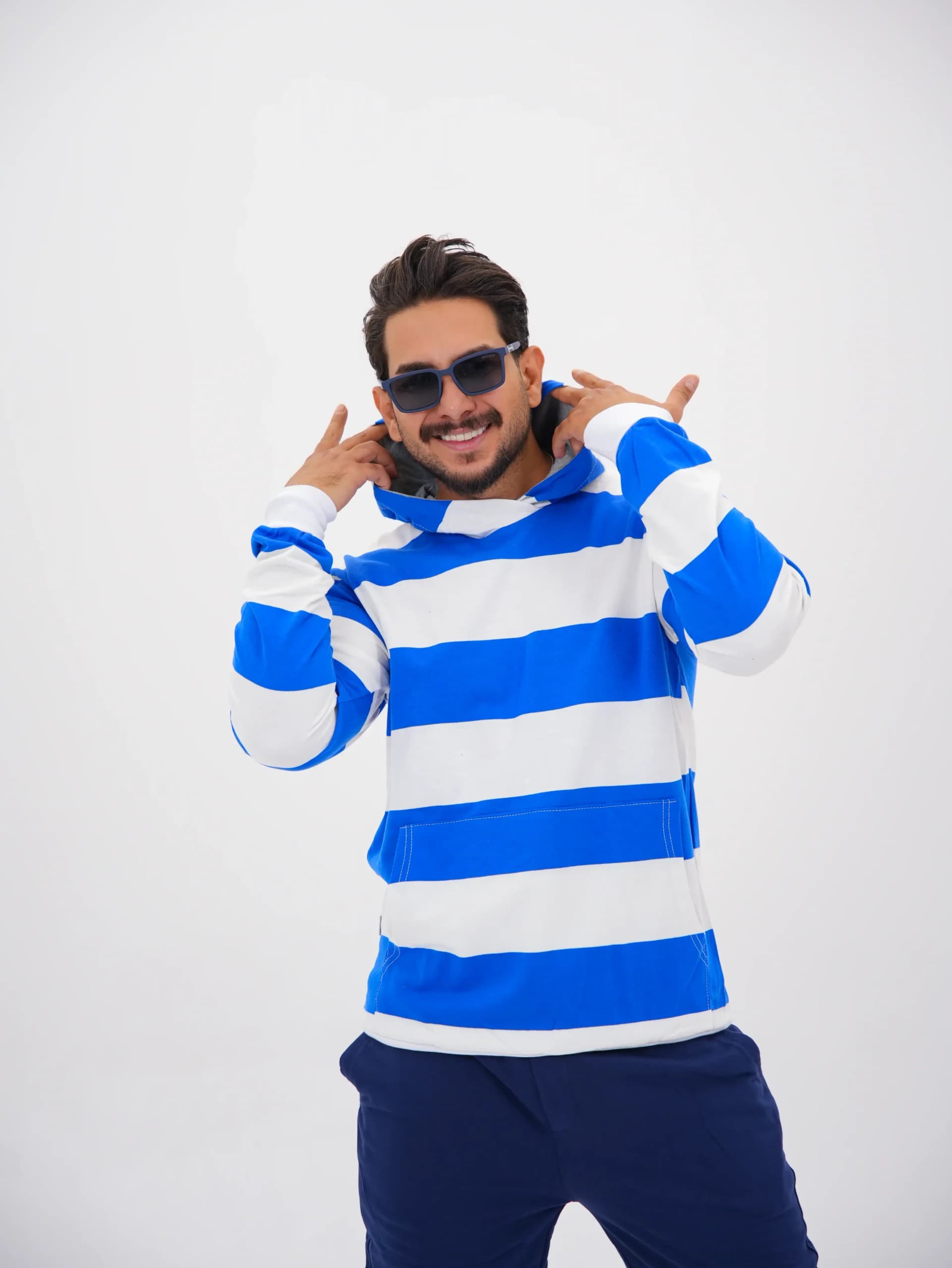 هودی مردانه پنبه رینگری کد 50236 H 201 — تصویر ۲