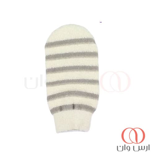 کیسه حمام و ماساژ الیاف پنبه ای ناسکیتا مدل X0009 — تصویر ۲