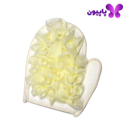 دستکش حمام الیاف پنبه ای ناسکیتا مدل THX0003
