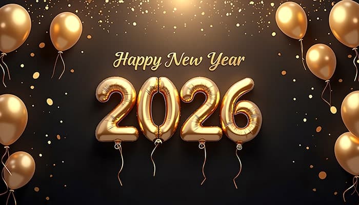 تصویر پس زمینه سال 2026 طرح بادکنکی