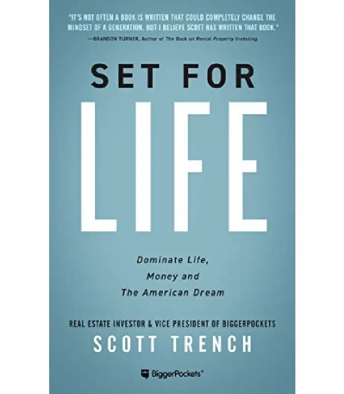 کتاب Set for Life: Dominate Life, Money, and the American Dream (آماده برای زندگی: تسلط بر زندگی، پول و رؤیای آمریکایی) اثر اسکات ترنچ | نسخه انگلیسی PDF