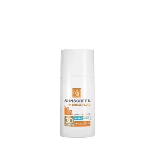 ضد آفتاب فلوئیدی فیزیکال SPF30 مای (مناسب پوست حساس) ۵۰ میل