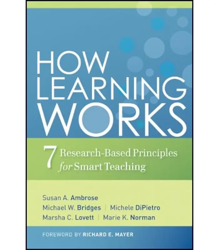 کتاب How Learning Works (یادگیری چگونه اتفاق می‌افتد) اثر سوزان ای. آمبروز | نسخه انگلیسی PDF