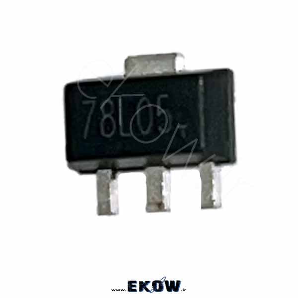 آی سی رگولاتور 7805 SMD (آی سی رگولاتور 78L05 SMD 3pin sot-89)