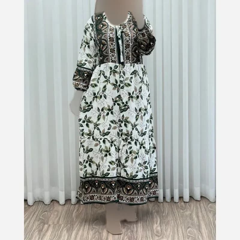 ساحلی نخی حاشیه دار خنک و نرم فری سایز مناسب سایز 40 تا 48 — تصویر ۷