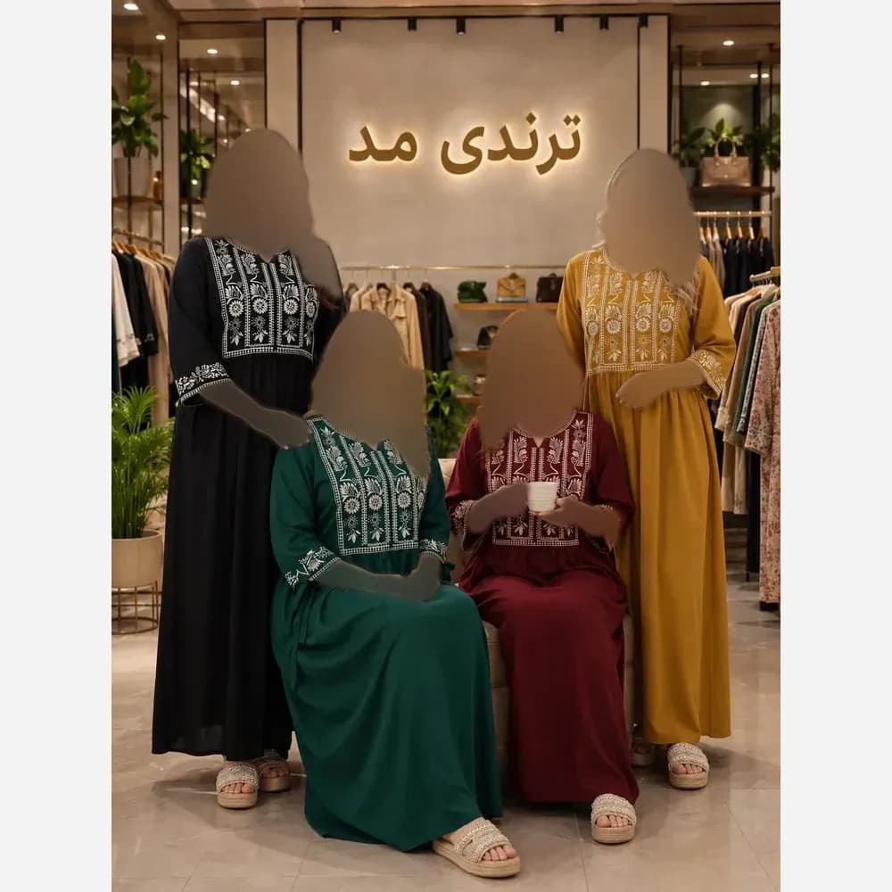 ساحلی نخی ململ زنانه طرح الهه فری سایز مناسب تابستان — تصویر ۲
