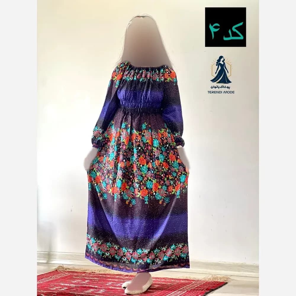 ساحلی نخی خارجی خنک و تابستانه طرح ستاره فری سایز — تصویر ۲