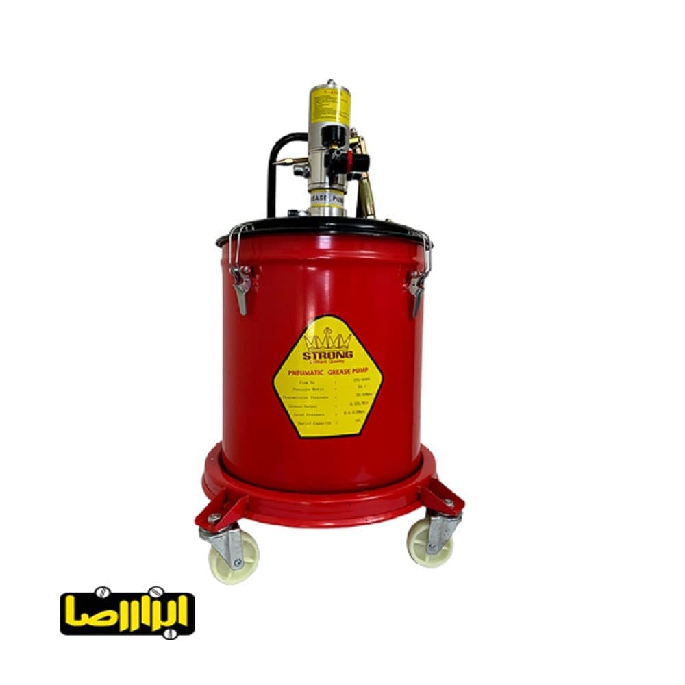 گریس پمپ سطلی بادی استرانگ 35 لیتری مدل STG-35L