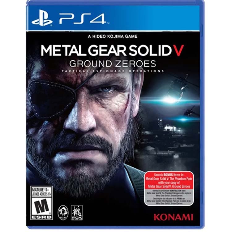 بازی Metal Gear Solid Ground Zeros برای PS4