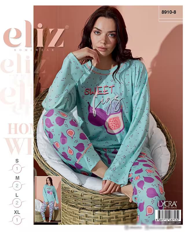 بلوز و شلوار زنانه الیز کد 8910-8