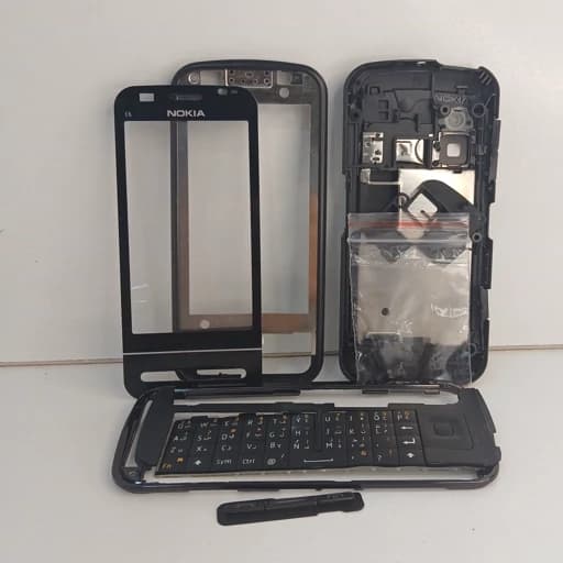 قاب نوکیا C6-00 سخت افزاری شاسی دار با کلیدها کره ای Nokia c6 — تصویر ۲