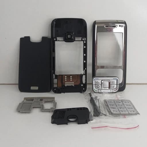 قاب نوکیا E65 سخت افزاری شاسی دار با کلیدها کره ای Nokia e65
