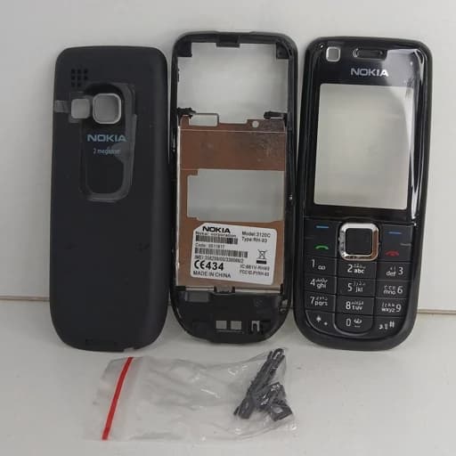 قاب نوکیا 3120c سخت افزاری شاسی دار با کلیدها کره ای Nokia 3120c