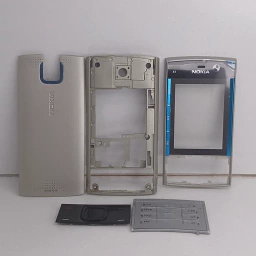 قاب نوکیا X3 سخت افزاری شاسی دار با کلیدها کره ای Nokia x3-00