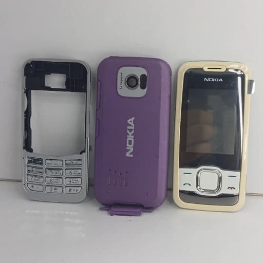 قاب نوکیا 7610 اسلاید سخت افزاری شاسی دار با کلیدها کره ای Nokia 7610 slide 7610s