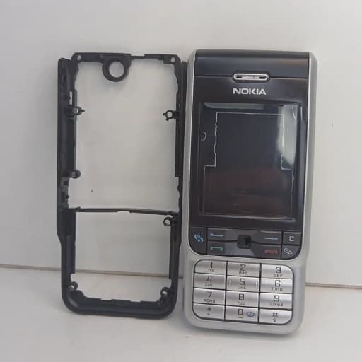 قاب نوکیا 3230 سخت افزاری شاسی دار با کلیدها آلمانی اورجینال Nokia 3230
