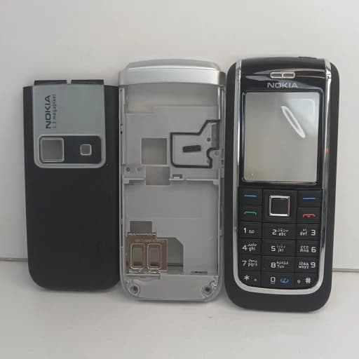 قاب نوکیا 6151 سخت افزاری شاسی دار با کلیدها اورجینال Nokia 6151