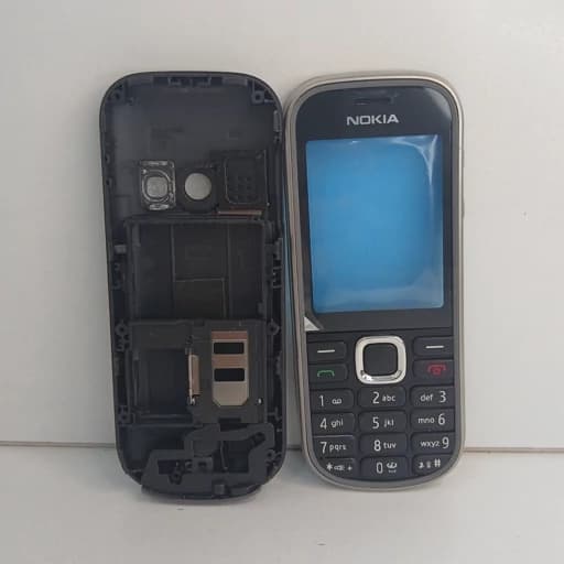 قاب نوکیا 3720 سخت افزاری شاسی دار با کلیدها اورجینال Nokia 3720