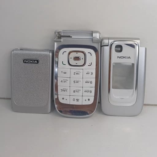 قاب نوکیا 6131 تاشو سخت افزاری شاسی دار با کلیدها اورجینال Nokia 6131