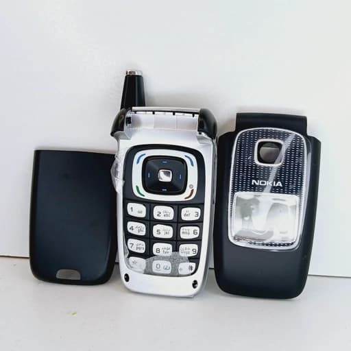 قاب نوکیا 6103 فابریکی سخت افزاری با شاسی و کلیدها Nokia 6103