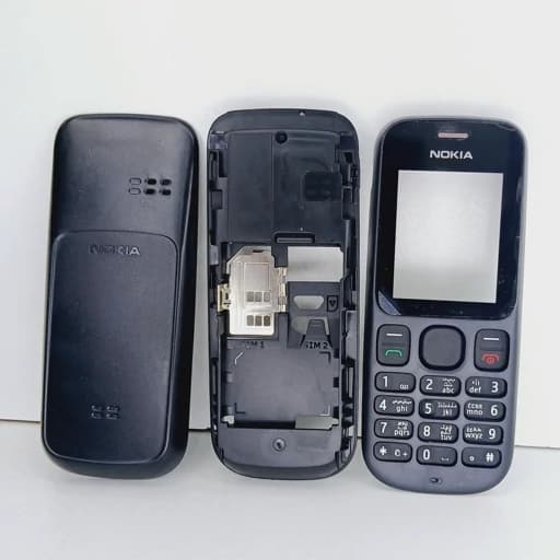 قاب نوکیا 100 قدیمی فابریکی سخت افزاری با شاسی و کلیدها Nokia N100